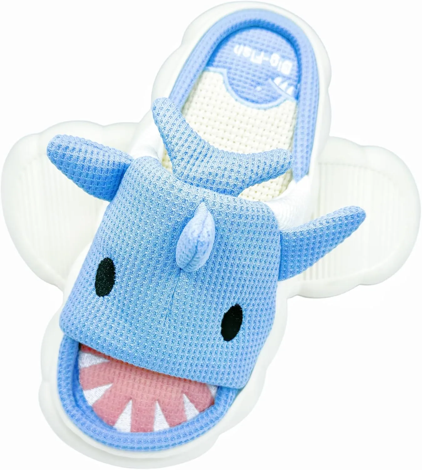 DCLTD Womens & Men's Shark Slides - Super Soft Cloud Slippers