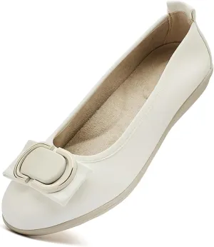 DeYashopin Women's Flats Shoes Non-Slip Ballet Shoes for Dressy Occasions,Walking and Driving Lightweight & Flexible for Comfort