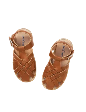 Diamond Sandal - Cognac