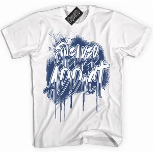 Diffused Blue 11s Sneaker Shirt Sneaker Addict Graphic
