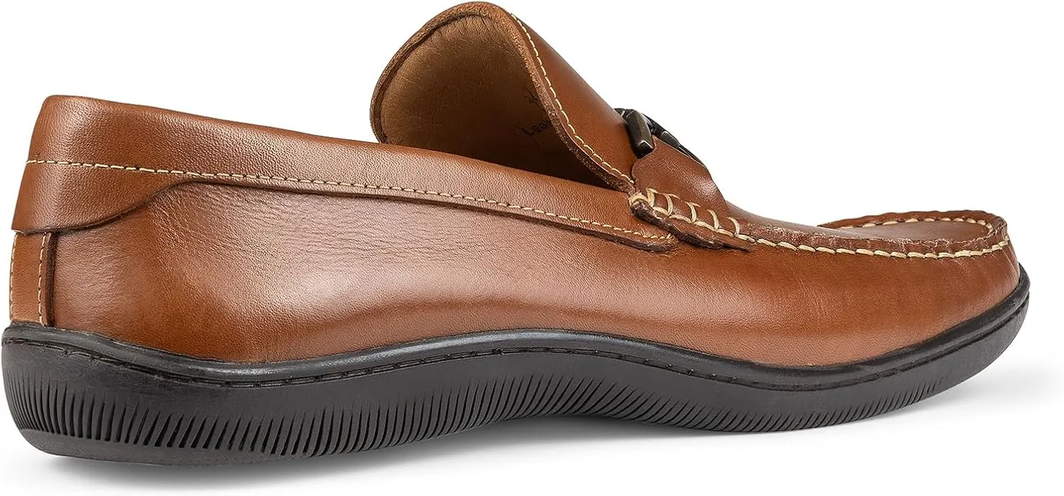 Donald Pliner Men’s London Slip-On Loafer – 1” Heel - Classic Dress Loafers for Men, Memory Foam Insole, Men’s Driving Shoes for Men, Comfortable Dress Shoes