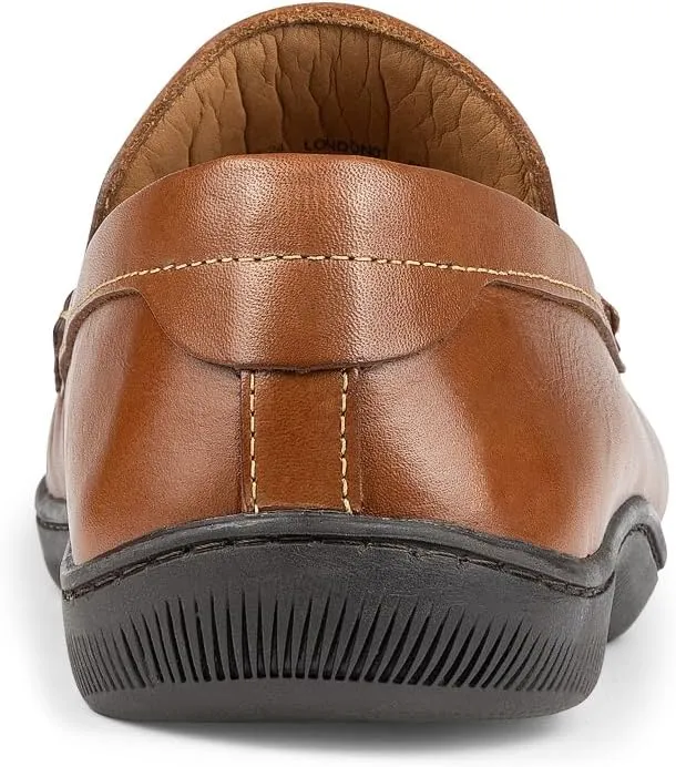 Donald Pliner Men’s London Slip-On Loafer – 1” Heel - Classic Dress Loafers for Men, Memory Foam Insole, Men’s Driving Shoes for Men, Comfortable Dress Shoes