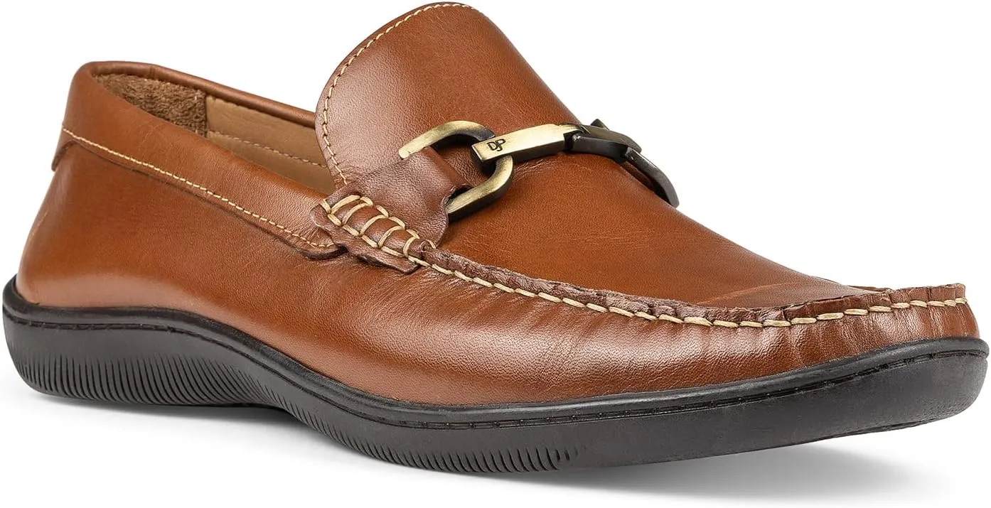 Donald Pliner Men’s London Slip-On Loafer – 1” Heel - Classic Dress Loafers for Men, Memory Foam Insole, Men’s Driving Shoes for Men, Comfortable Dress Shoes