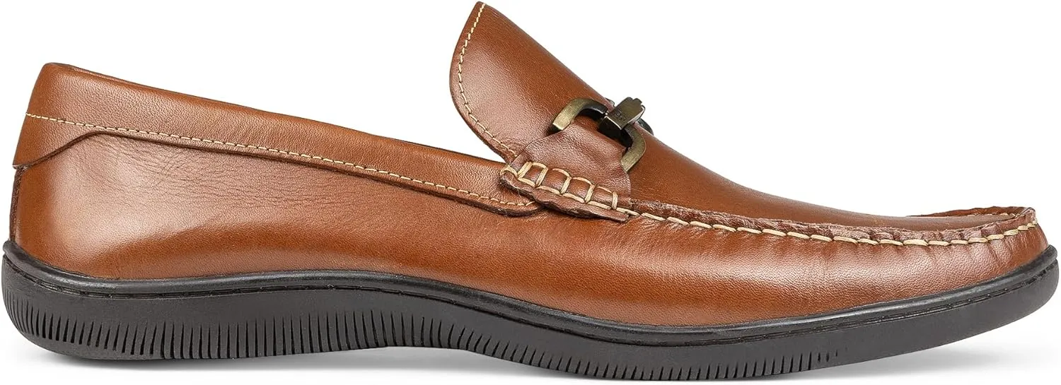 Donald Pliner Men’s London Slip-On Loafer – 1” Heel - Classic Dress Loafers for Men, Memory Foam Insole, Men’s Driving Shoes for Men, Comfortable Dress Shoes