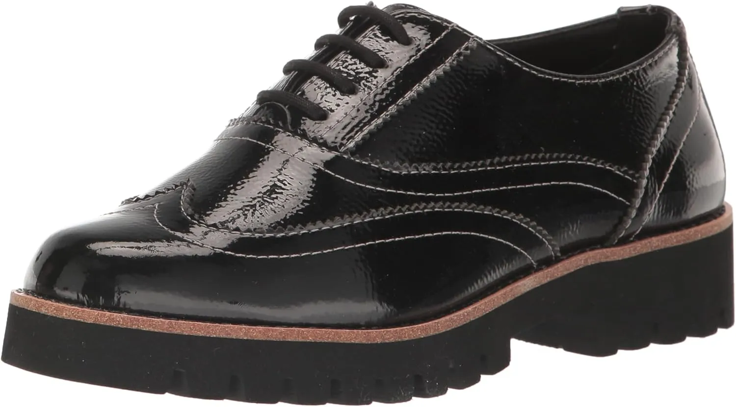 Donald Pliner Women's Eriel Crinkle Patent Loafer