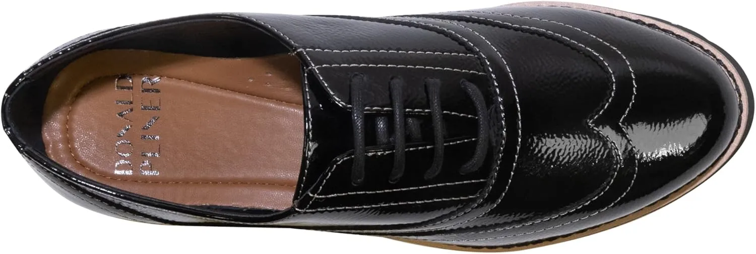 Donald Pliner Women's Eriel Crinkle Patent Loafer