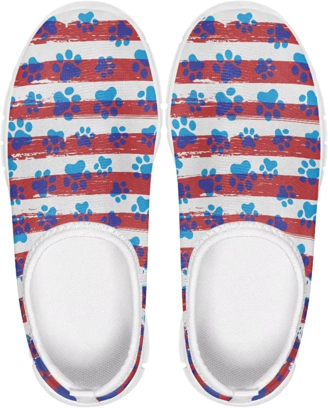 Doojoayie Novelty Girls Slip On Sneakers Soft Flexible Running Shoes Unisex Kid