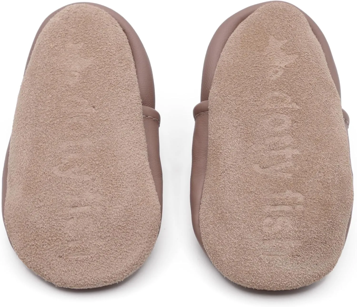 Dotty Fish Girls Infant and Toddler Shoes – Barefoot-Friendly, Non-Slip Suede Sole, Podiatrist Recommended, Breathable Baby-Safe Leather, British Brand – Fits 0–4 Years