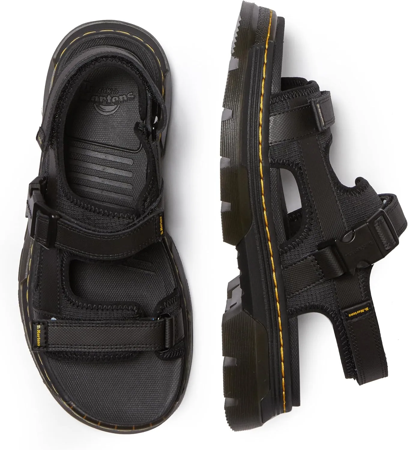 Dr. Martens Unisex-Adult Forster Poly Rip Stop Sandal