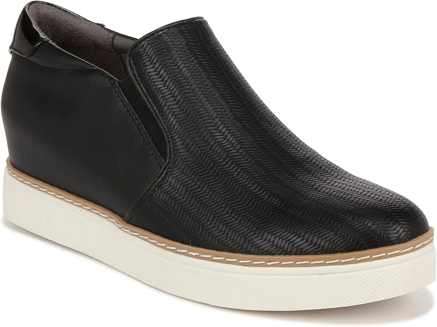 Dr. Scholl's Shoes Womens If Only Slip On Hidden Wedge Platform Sneaker