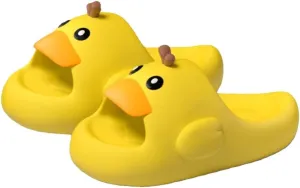 Duck Slippers for Women Men Shower Shoes Indoor Outdoor Soft Slide Sandals Slip-on Shoes Trendy House Shoes 2024