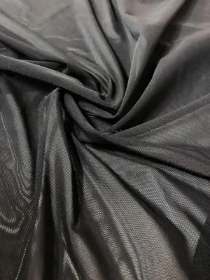 Dura Power Mesh on Nylon Spandex 4 Way Stretch w/High Compression Fabric (Black)