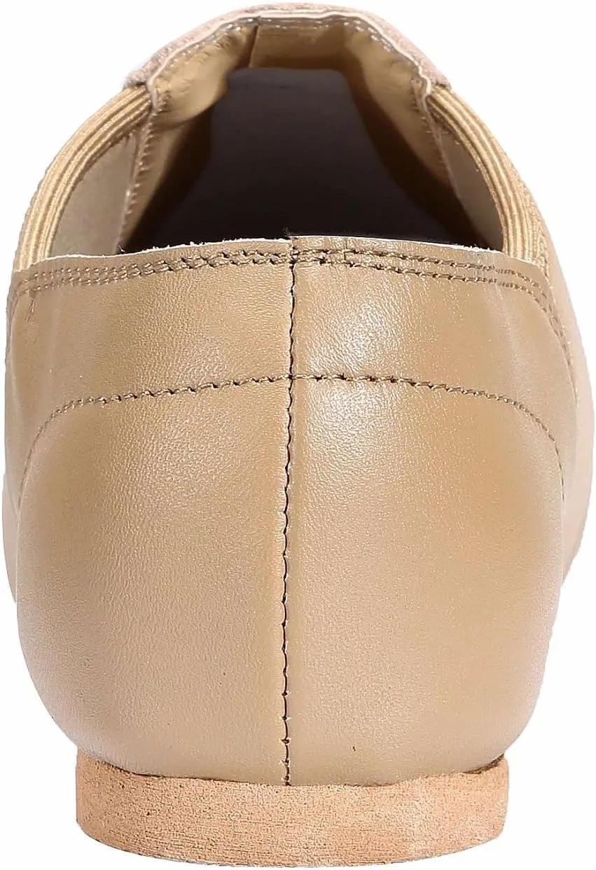 Dynadans Leather Upper Slip-on Jazz Shoe for Girls and Boys (Big Kid/Little Kid/Toddler)
