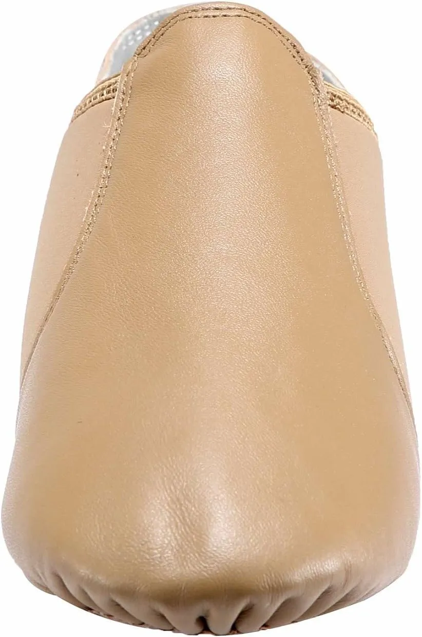 Dynadans Leather Upper Slip-on Jazz Shoe for Girls and Boys (Big Kid/Little Kid/Toddler)