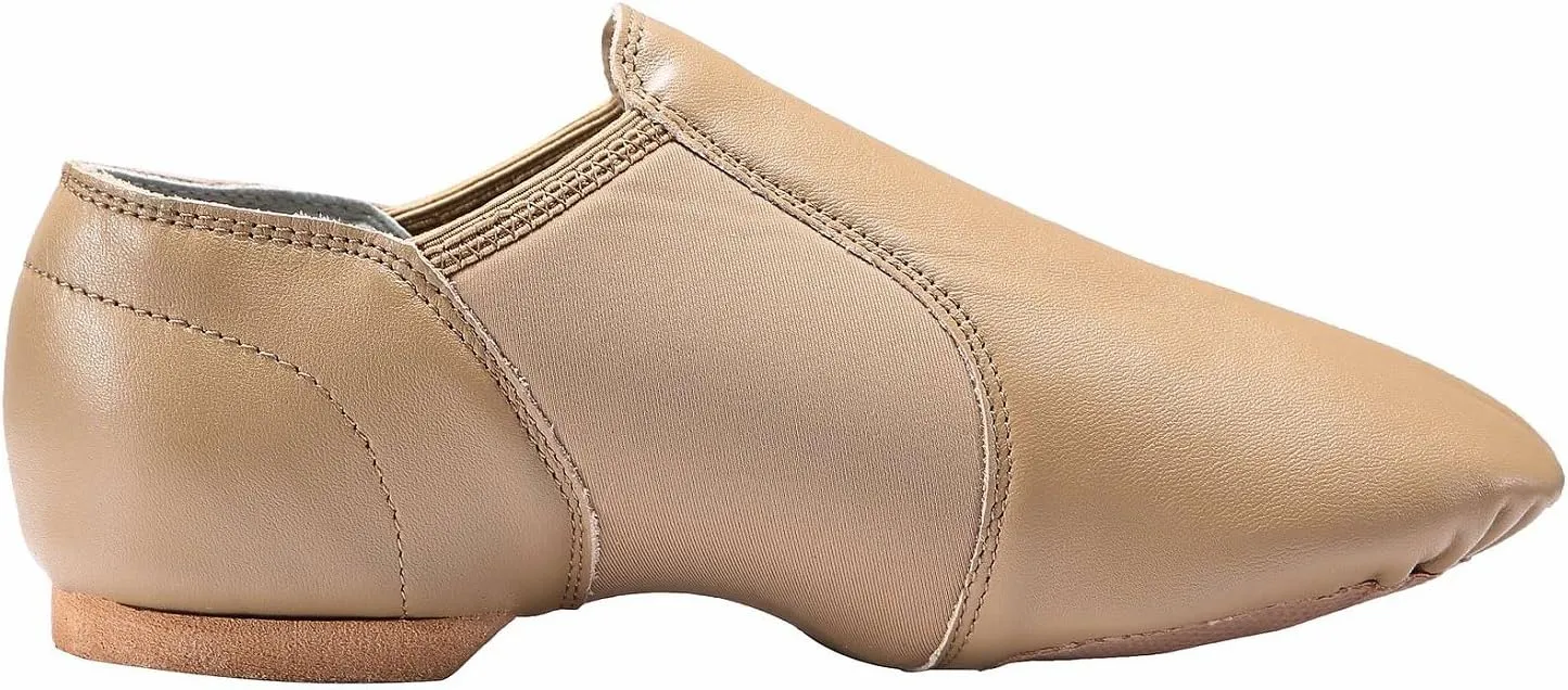 Dynadans Leather Upper Slip-on Jazz Shoe for Girls and Boys (Big Kid/Little Kid/Toddler)