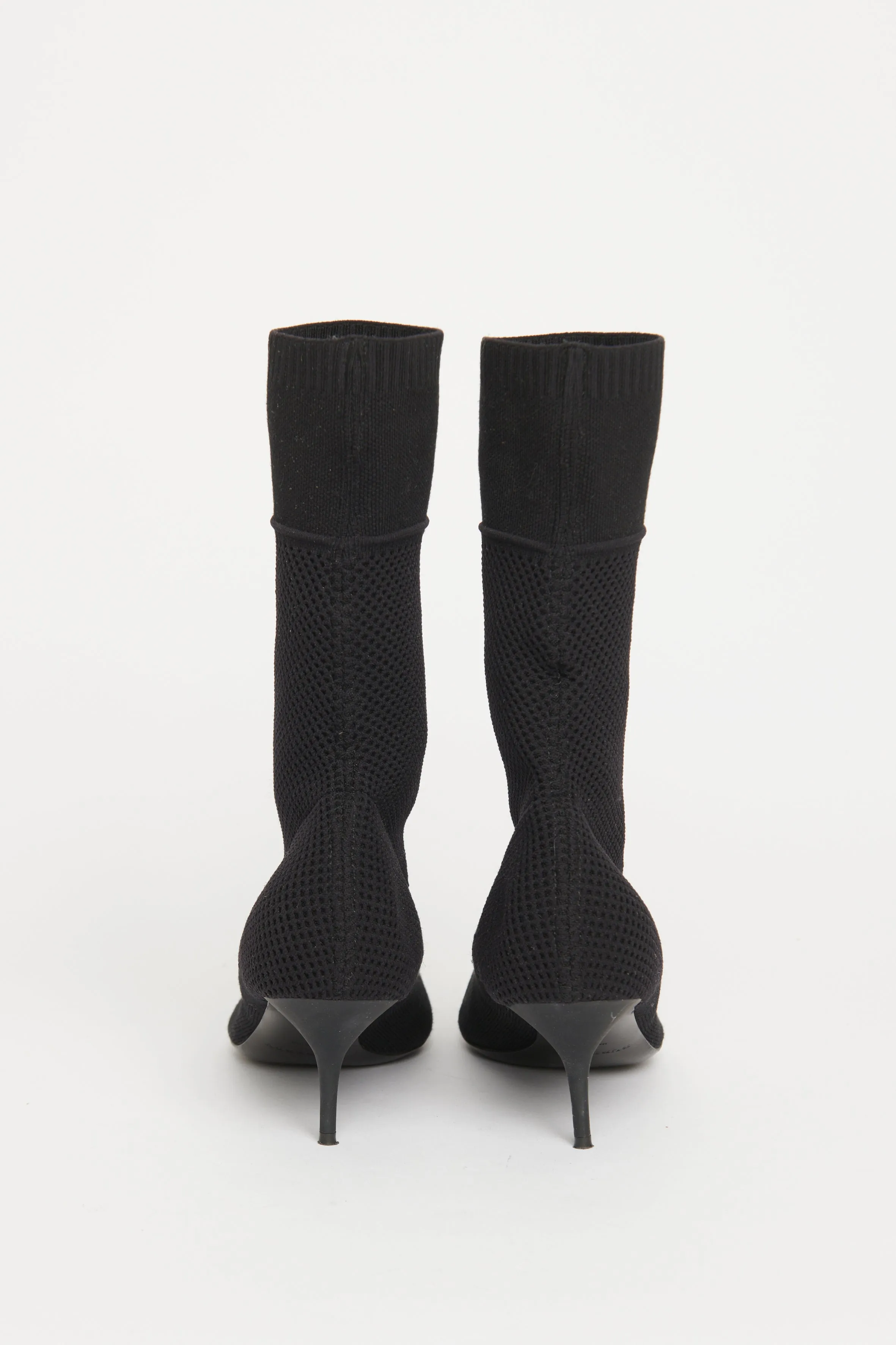 Ebony Slip On Preowned Sock Boots