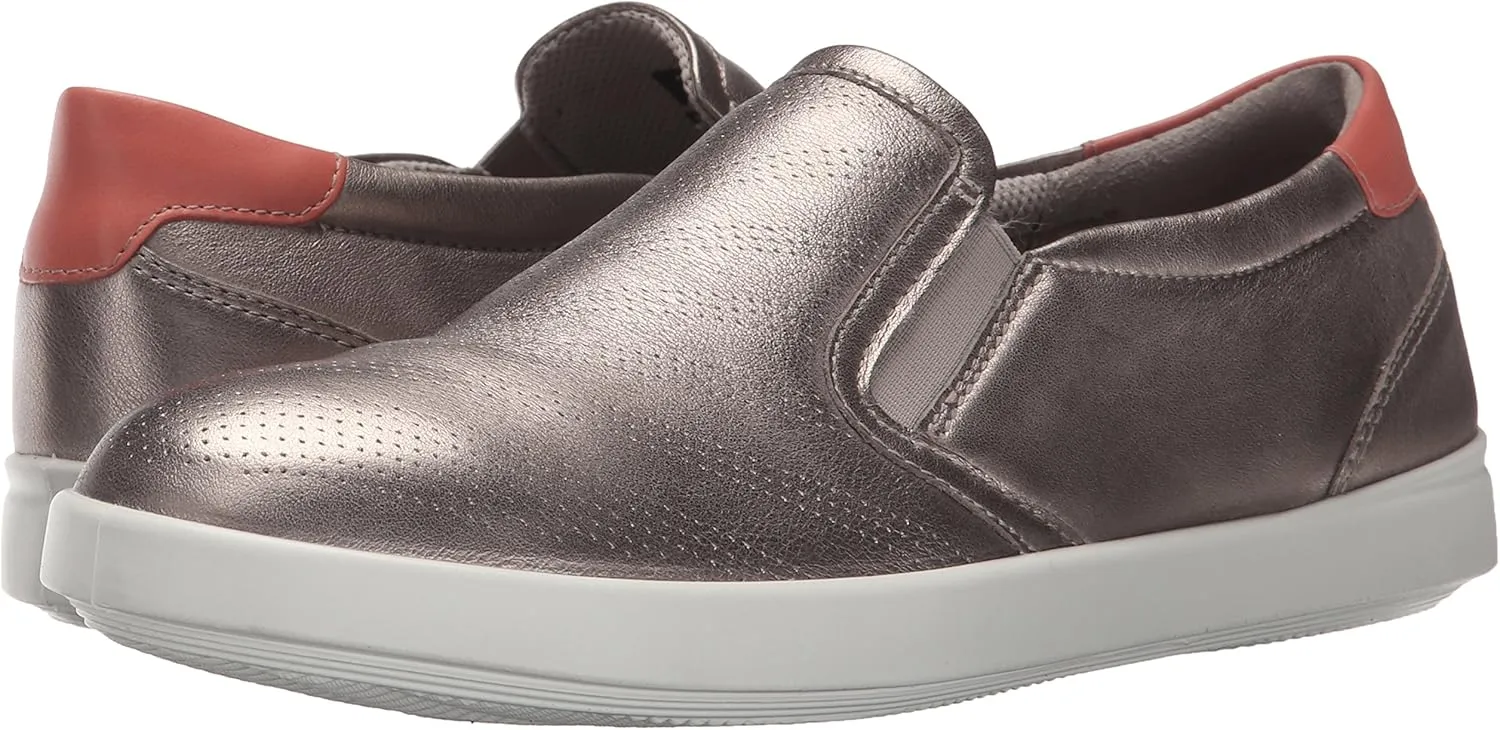 ECCO Women's Aimee Perforated Slip on Fashion Sneaker