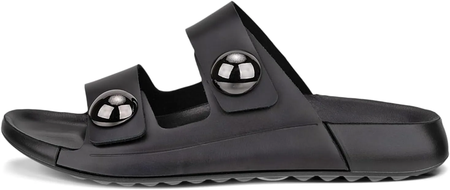 ECCO Women's Cozmo Two Band Button Slide Sandal