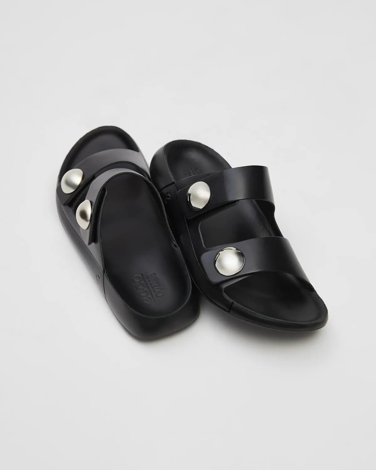 ECCO Women's Cozmo Two Band Button Slide Sandal