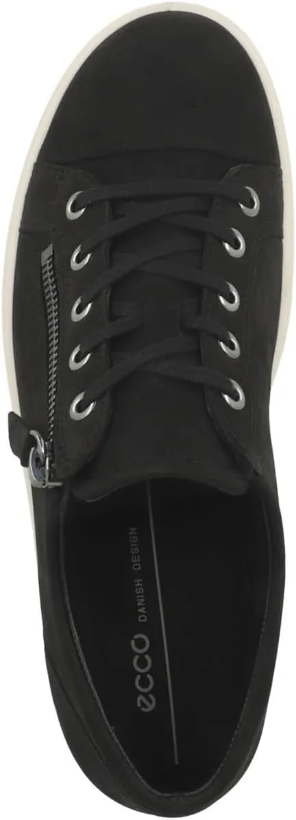 ECCO Women's Soft Classic Lace Side Zip Sneaker