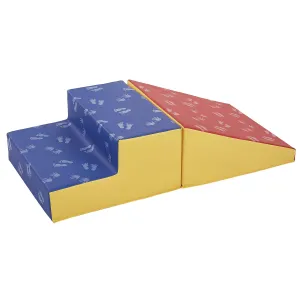 ECR4Kids Softzone Little Me Climb and Slide, Toddler Playset, Assorted, 2-Piece