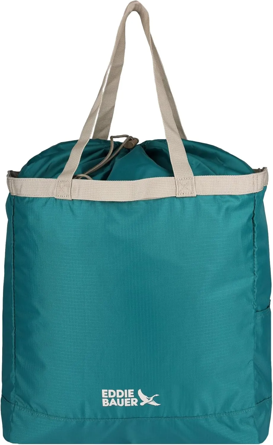 Eddie Bauer Stowaway Packable Tote Bag | Lightweight | Compact | Cinch Closure | Ripstop Nylon | 25l Capacity