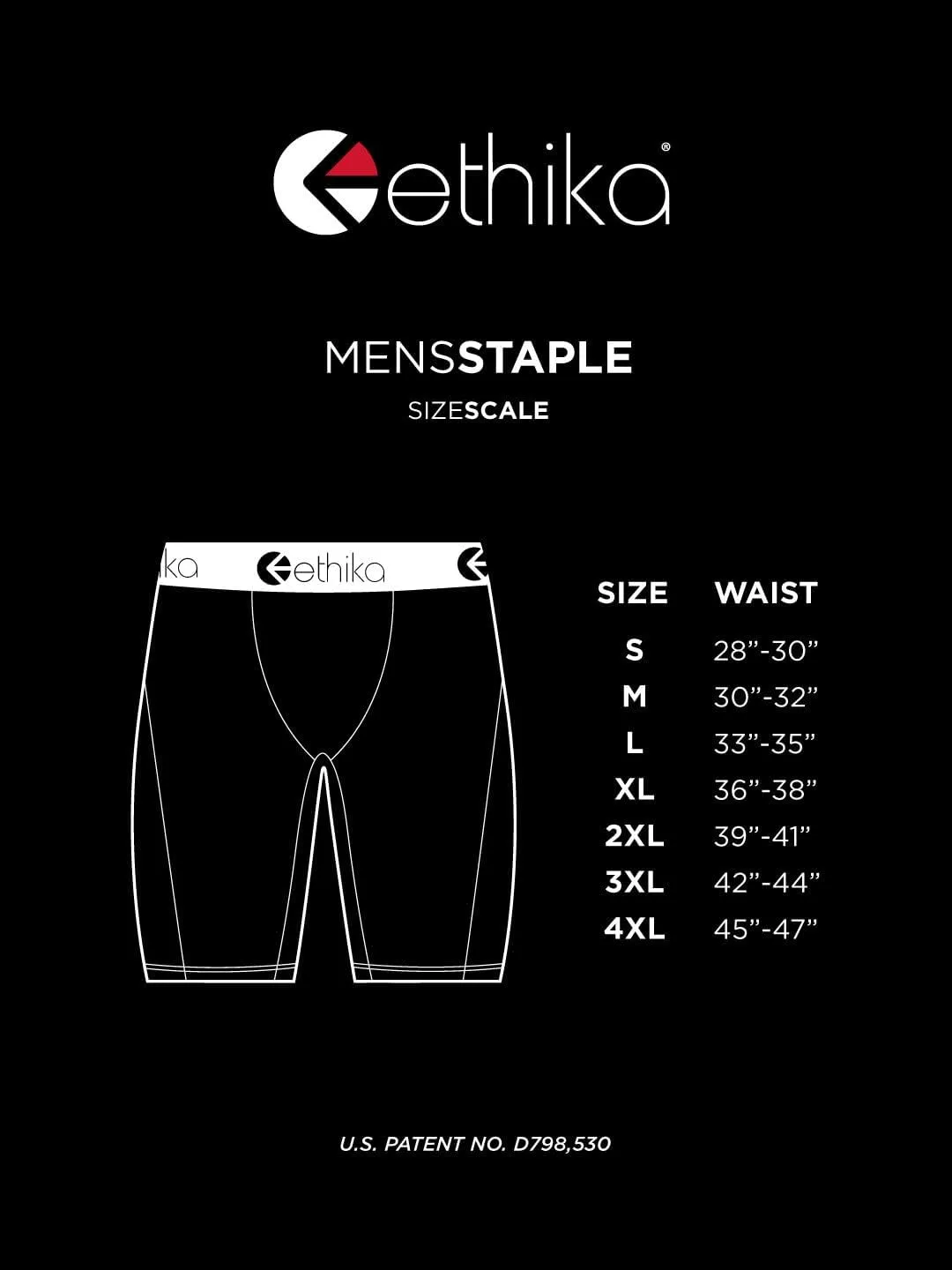 Ethika Mens Staple Boxer Brief | Shine On