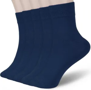 FGZ Women Thin Cotton Socks, Soft Cotton Bootie Socks Women Above Ankle Crew Socks 5-10 Pairs