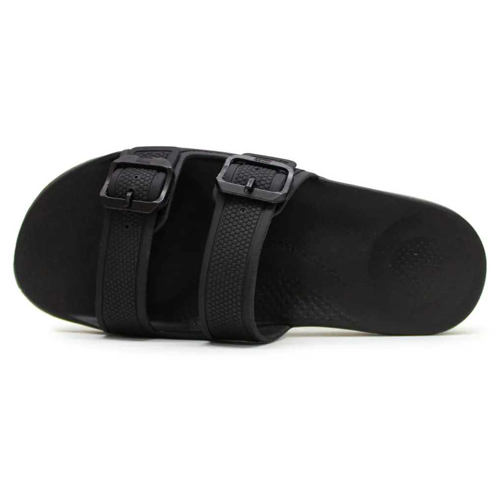 FitFlop Iqushion Synthetic Women's Two Bar Buckle Sandals