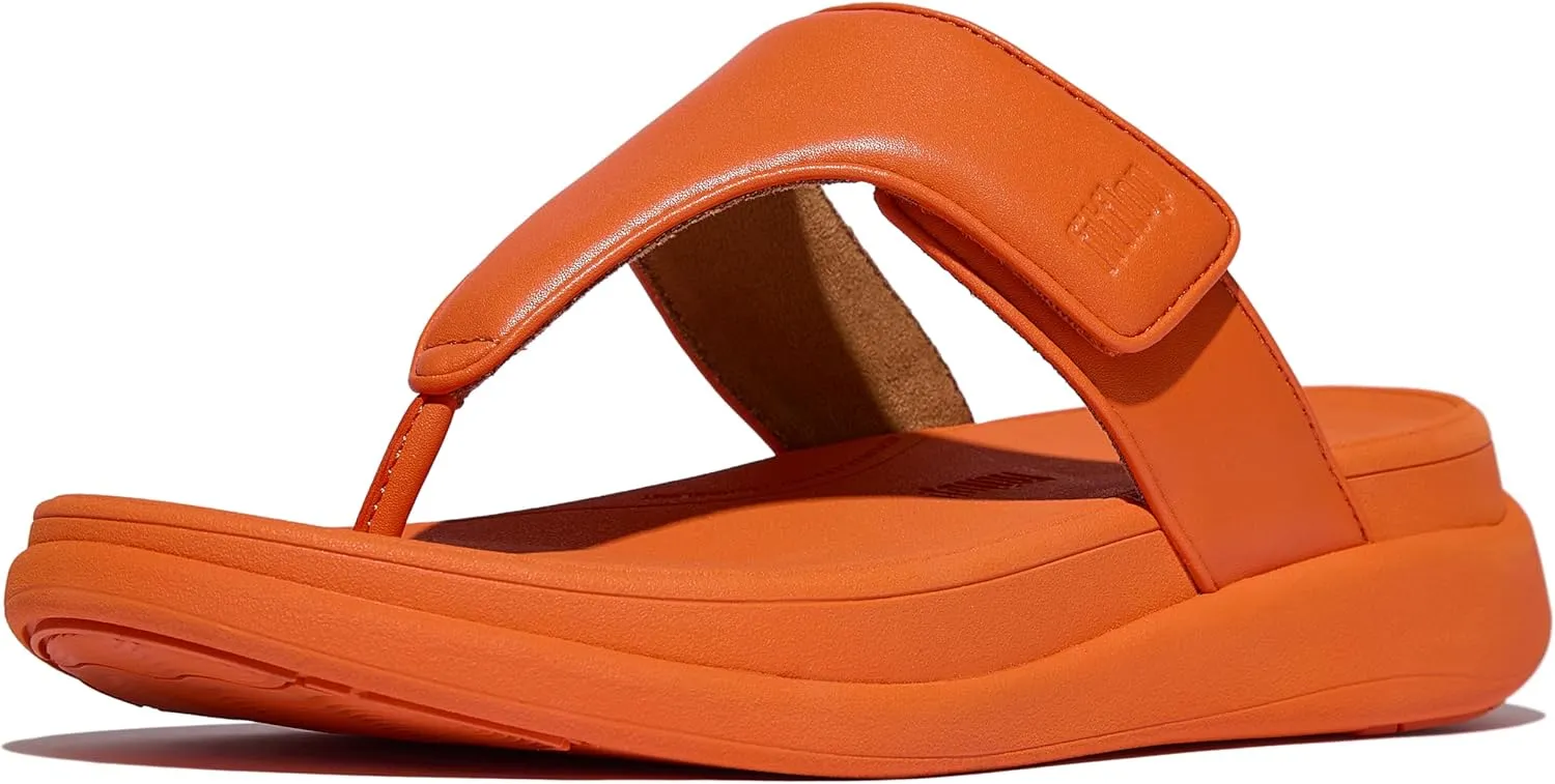 FitFlop Women's F-Mode Go Adjustable Flatform Toe-Post Sandals Wedge