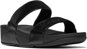 FitFlop Women's Lulu Sequin Slides Wedge Sandal