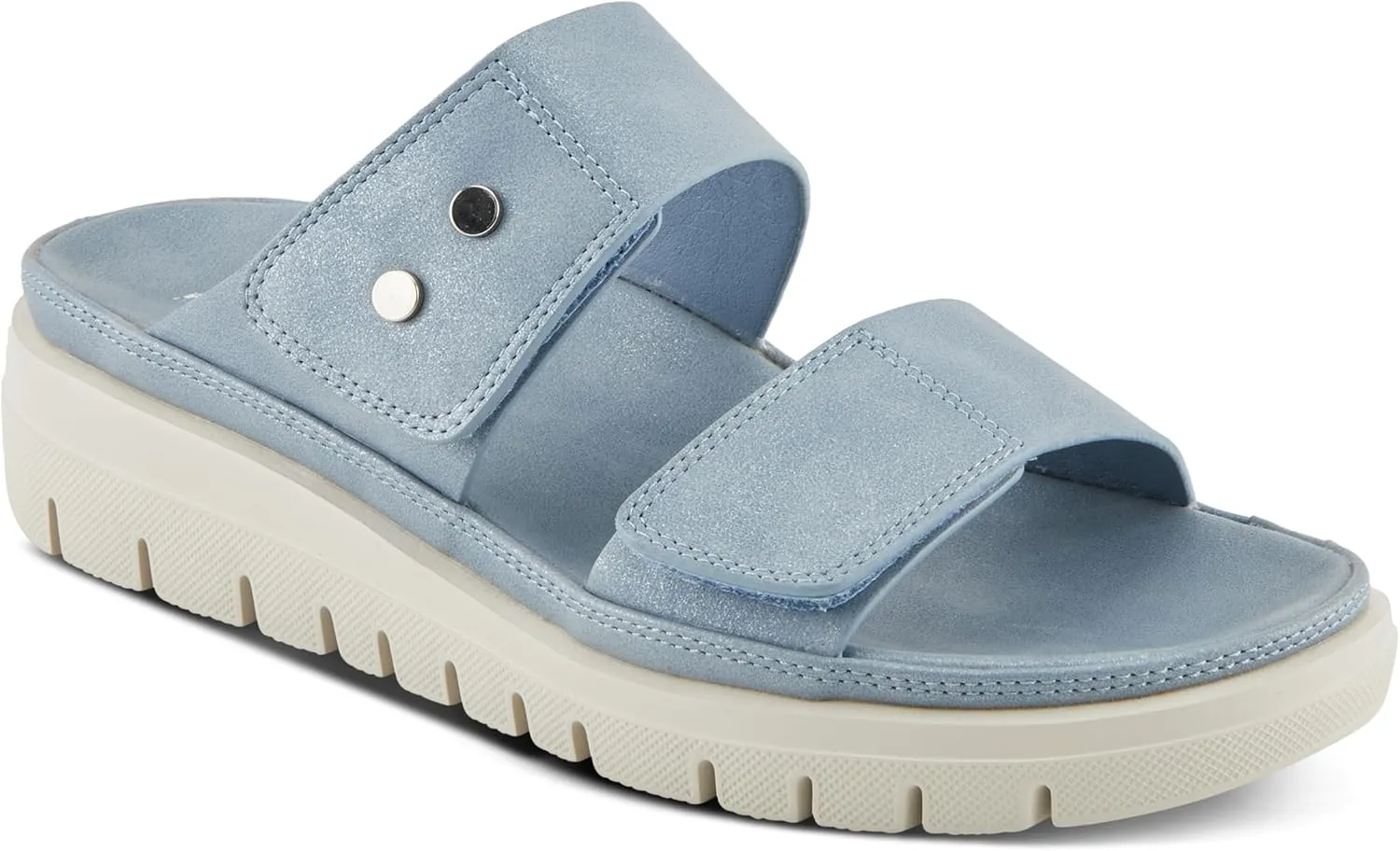 Flexus Women's BUTTONY Slide Wedge Sandal