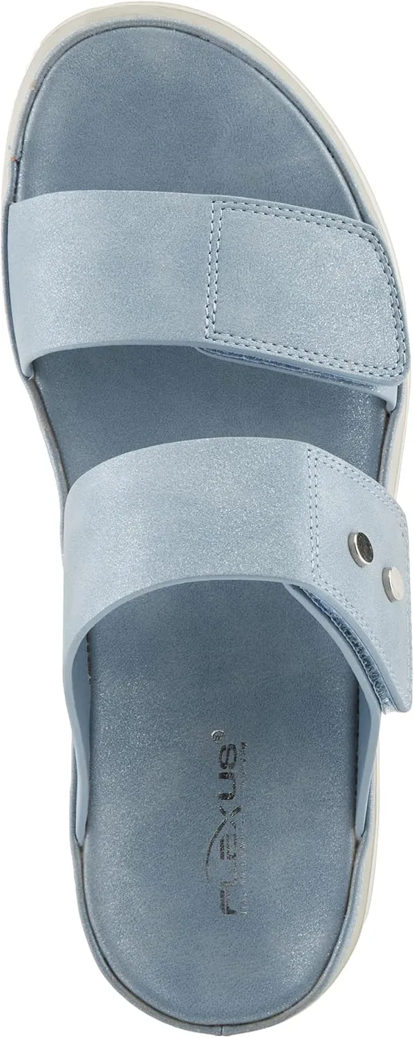 Flexus Women's BUTTONY Slide Wedge Sandal