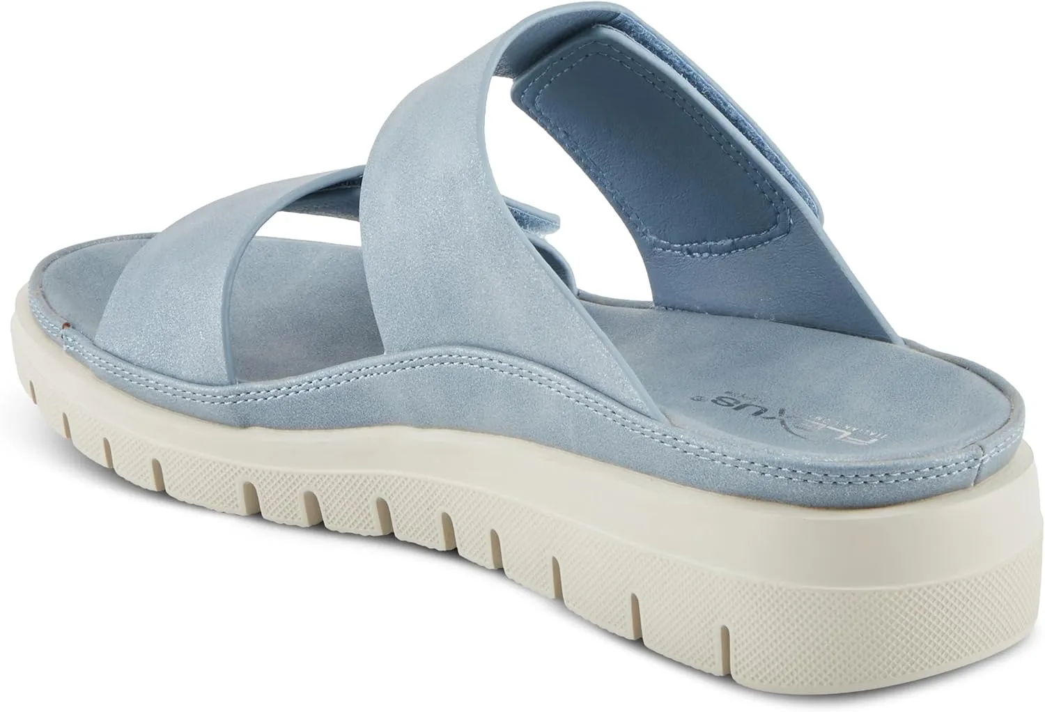 Flexus Women's BUTTONY Slide Wedge Sandal