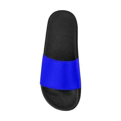 Flip-Flop Sandals, Royal Blue Women's Slides