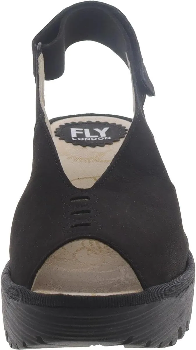 FLY London Women's Yeay387fly Wedge Sandal