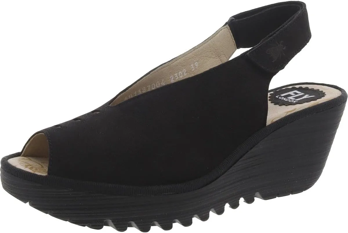 FLY London Women's Yeay387fly Wedge Sandal