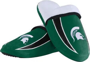 FOCO Michigan State Spartans NCAA Mens Sherpa Slide Slippers - M