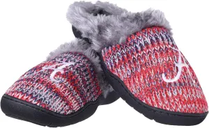 FOCO Womens NHL Team Logo Peak Slide Slippers
