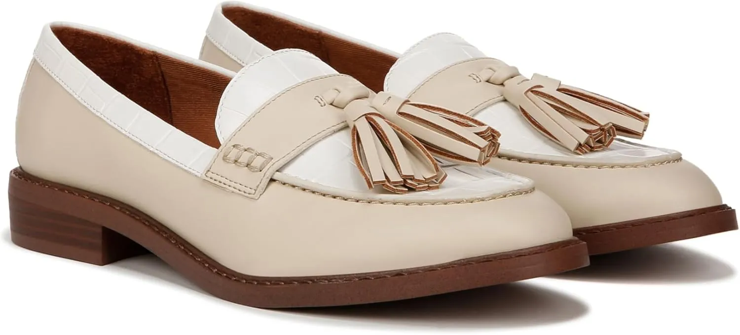 Franco Sarto womens Carolynn Low Slip on Tassel Loafers