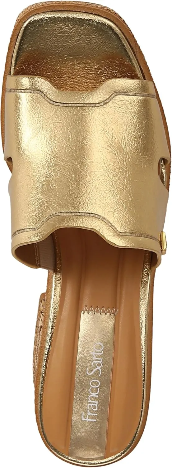 Franco Sarto Women's Florence Fashion Slide Heeled Sandals