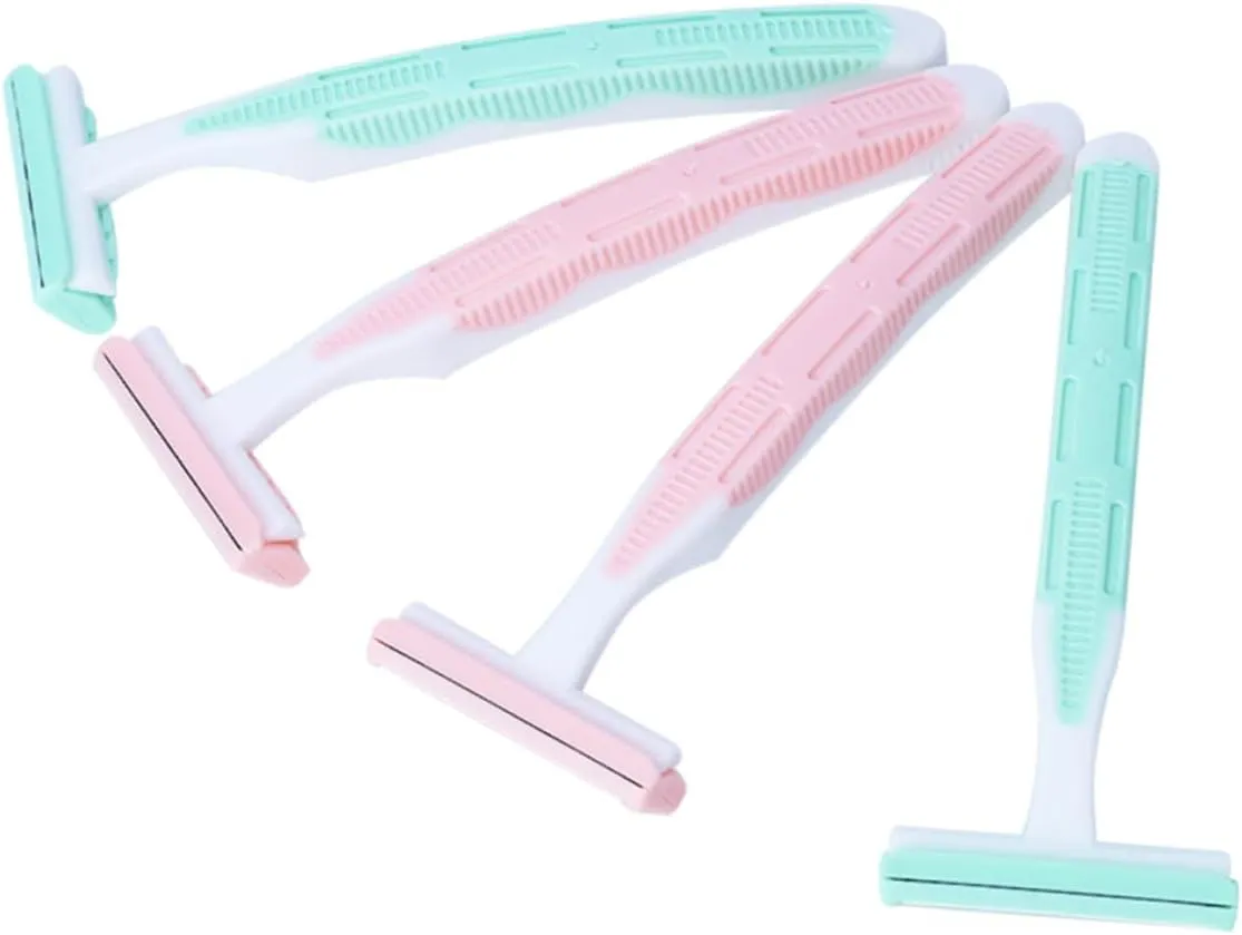 FRCOLOR 3sets 2-Blade Hair Shaver Armpit Razor Non-Slip Grip High-Performance Razor Hair Remover Fashion Practical 4pcs*3