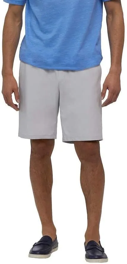 Greg Norman Men's Pull-On Workout Short, Mens Athletic Shorts with Draw Cord
