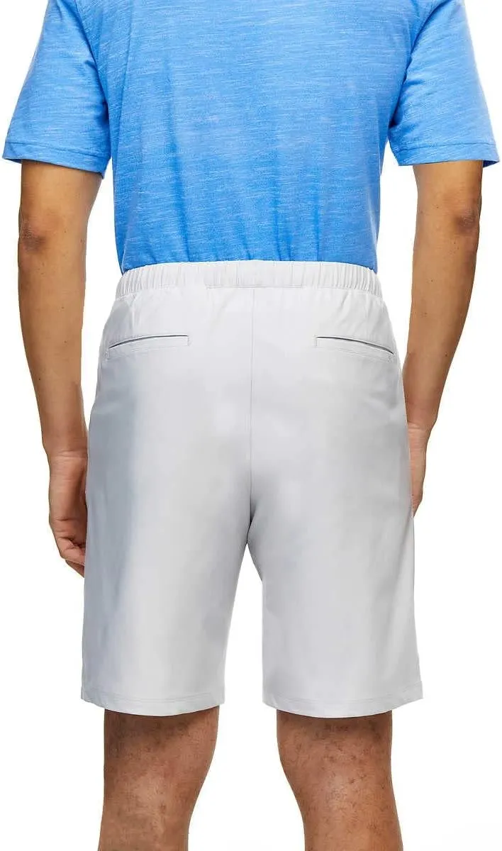 Greg Norman Men's Pull-On Workout Short, Mens Athletic Shorts with Draw Cord
