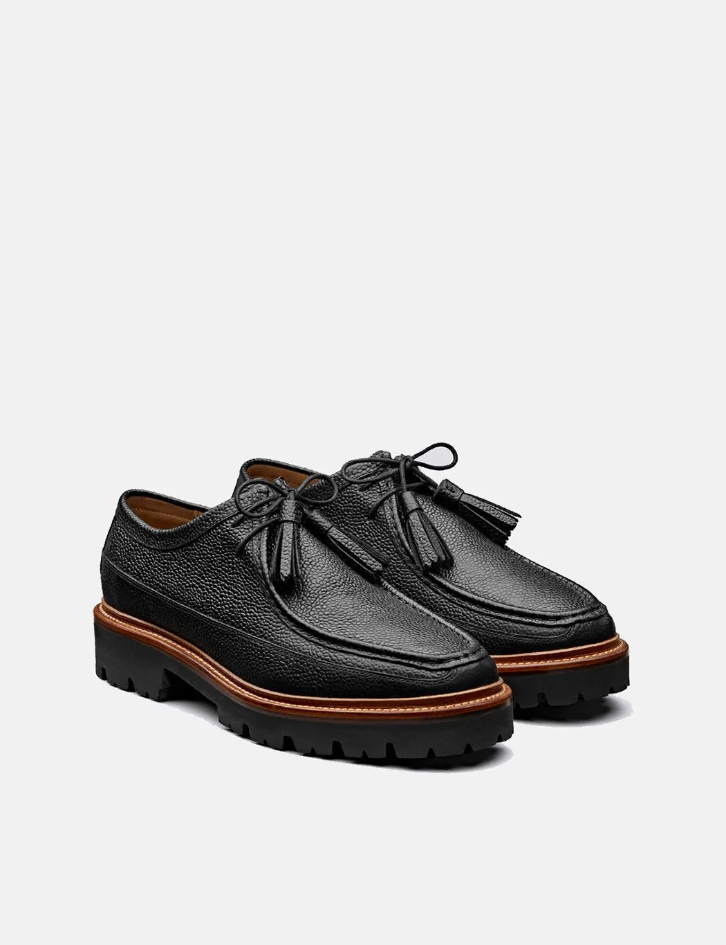 Grenson Black 112640 (Leather) Shoe - Broad collection Smart Bennett