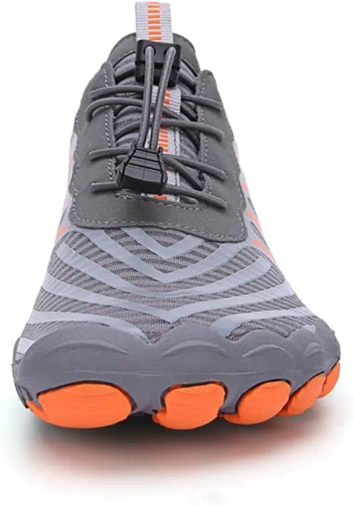 Grounded Barefoot Footwear for Women Men, Hiking Barefoot Wide Toe Box Wide Width Slip On Water Shoes