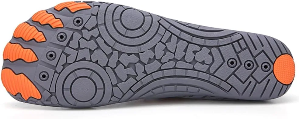 Grounded Barefoot Footwear for Women Men, Hiking Barefoot Wide Toe Box Wide Width Slip On Water Shoes