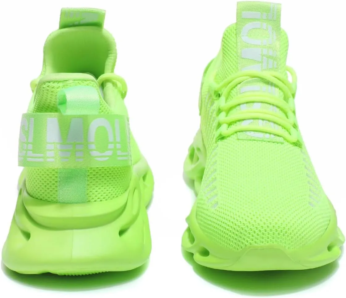 GSLMOLN Men's Slip on Breathable Walking Shoes Ultra Lightweight Casual Sport Gym Fashion Sneakers