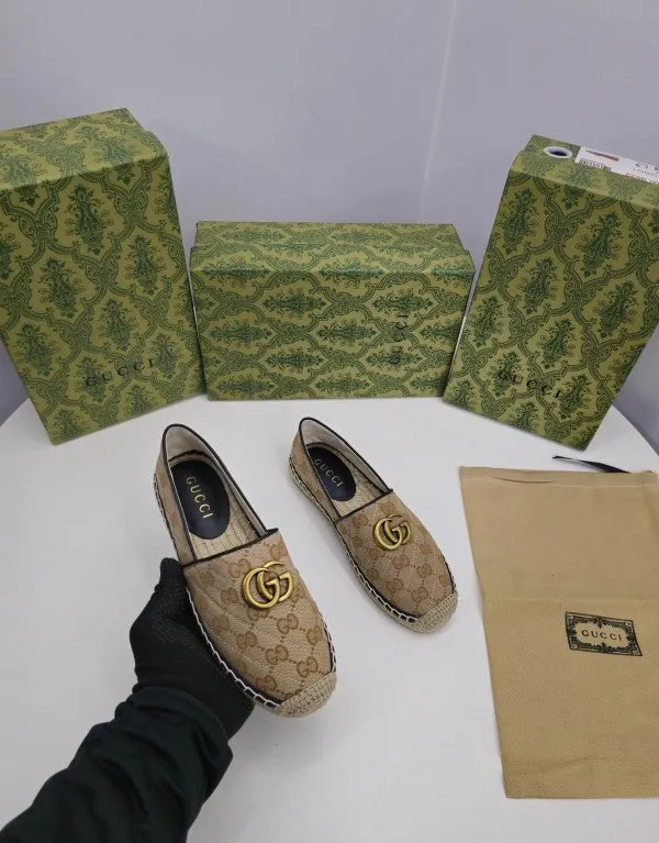 Gucci GG Espadrilles Shoes Box & Dust Bag