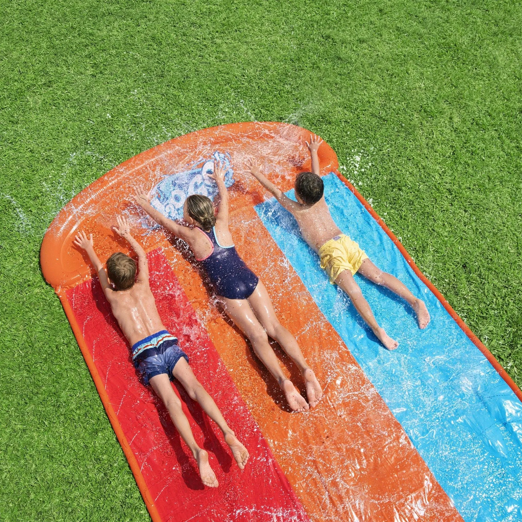 H2OGO! Tsunami Triple Splash and Slide, with Sprinklers